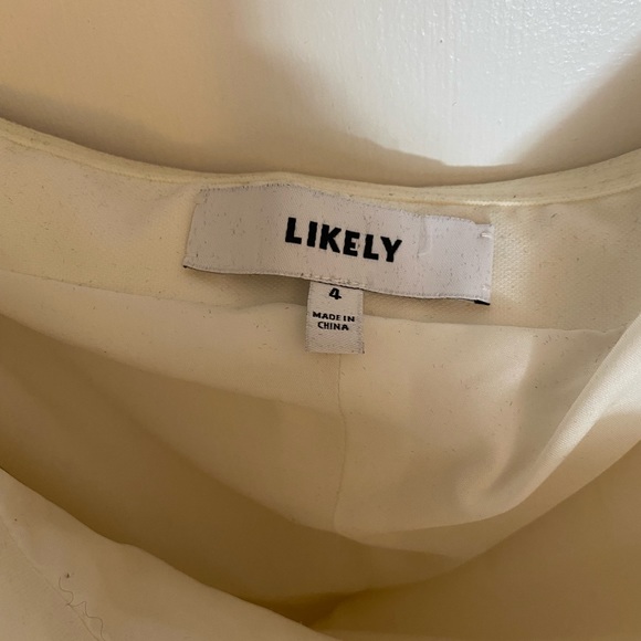 COPY - LIKELY Driggs Dress sz 4 - Bridal dress - Picture 4 of 4